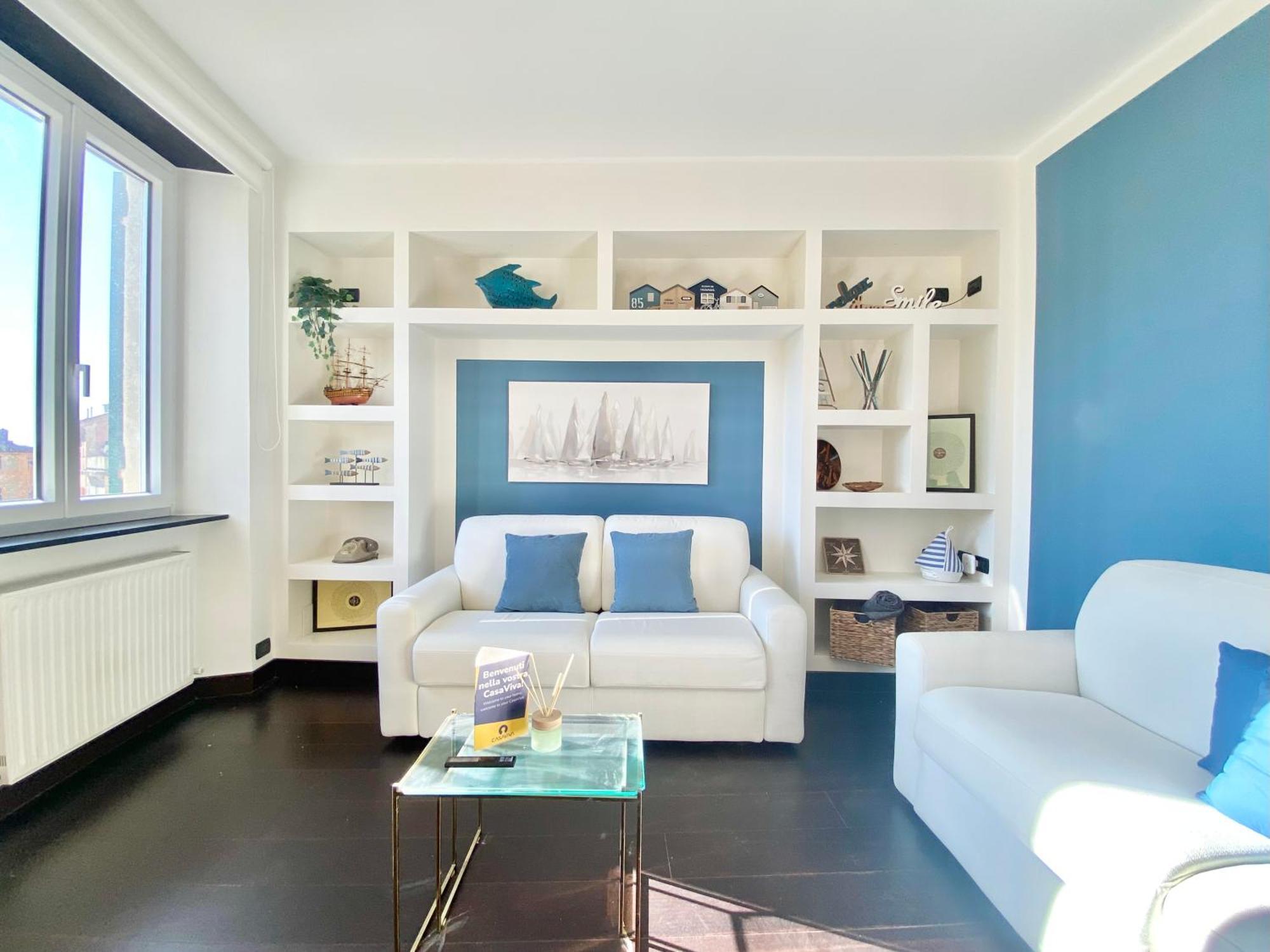 Casaviva - Modern Lively Trilo In Nervi Appartement