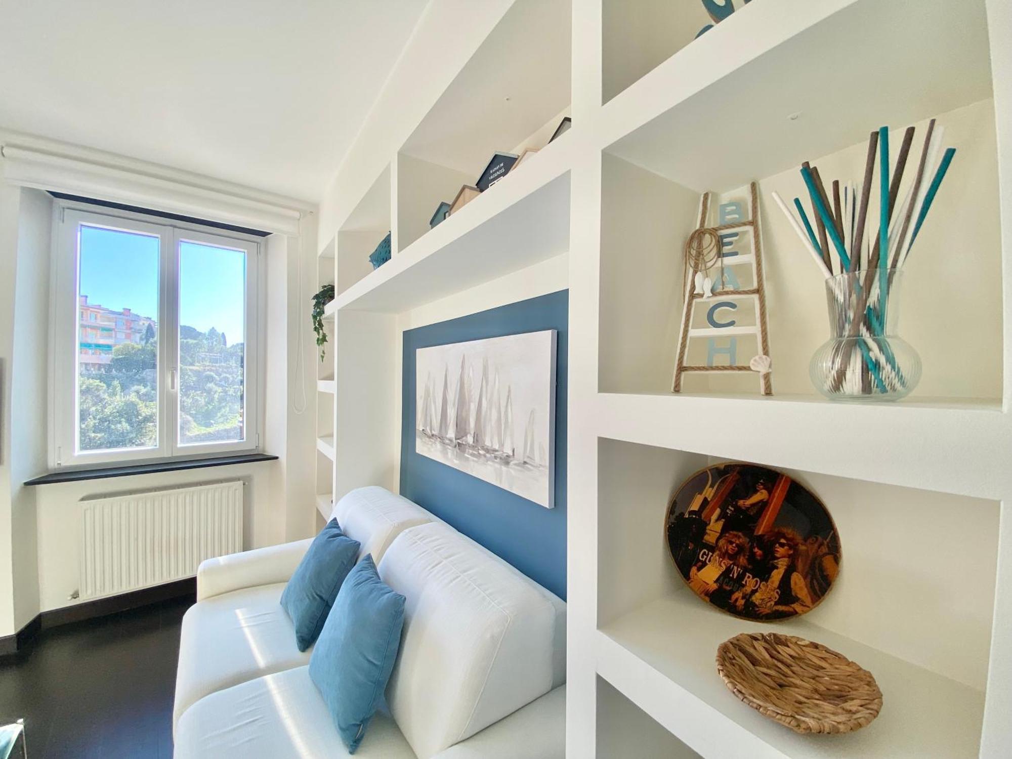 Apartment Casaviva - Modern Lively Trilo In Nervi Genoa